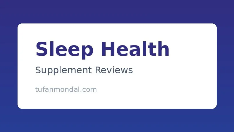 Yu Sleep supplement review