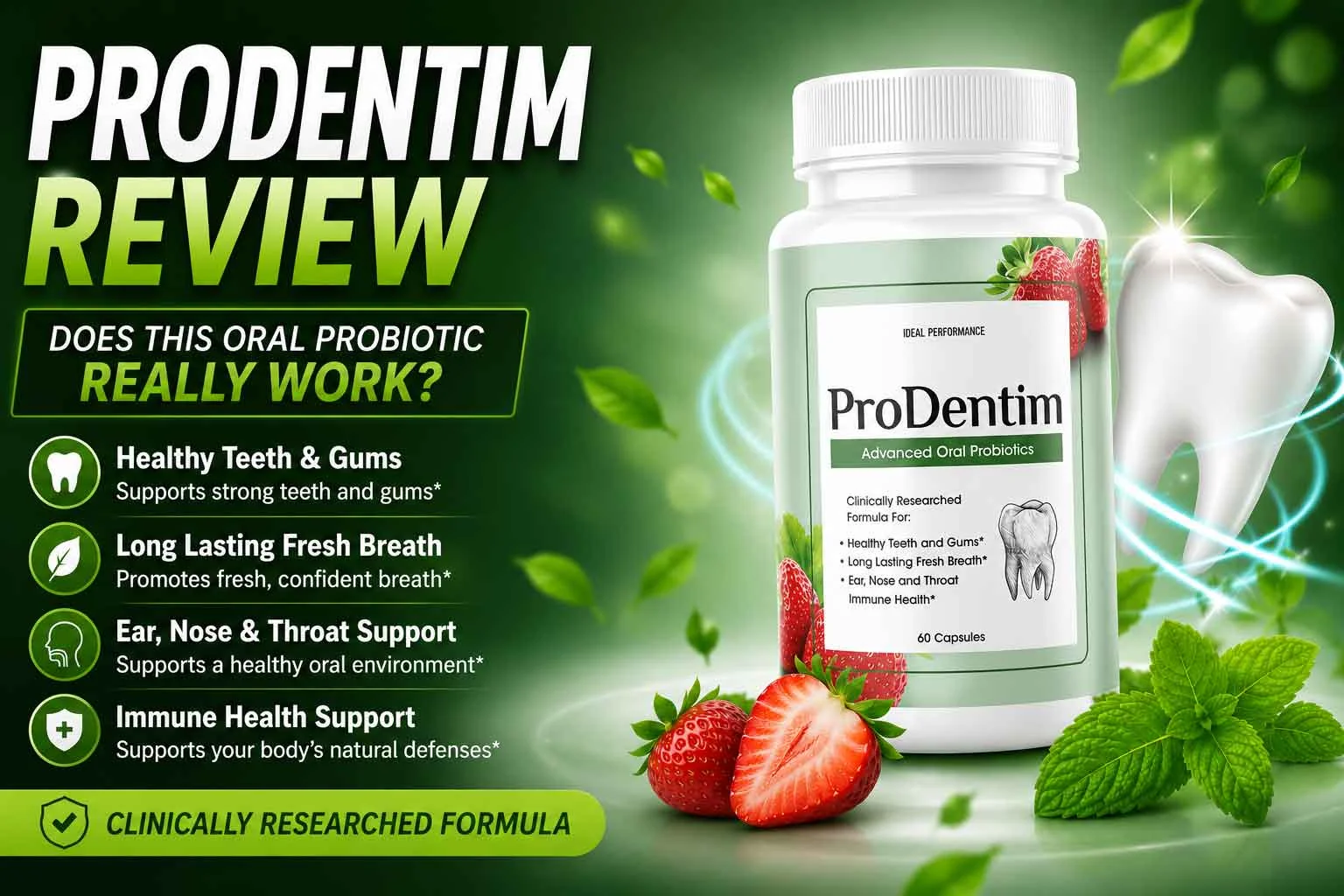 ProDentim probiotic oral health supplement review