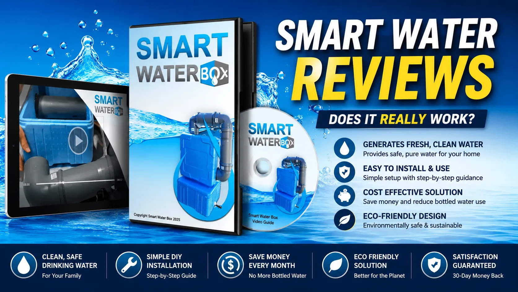 Smart Water Box DIY atmospheric water generator review